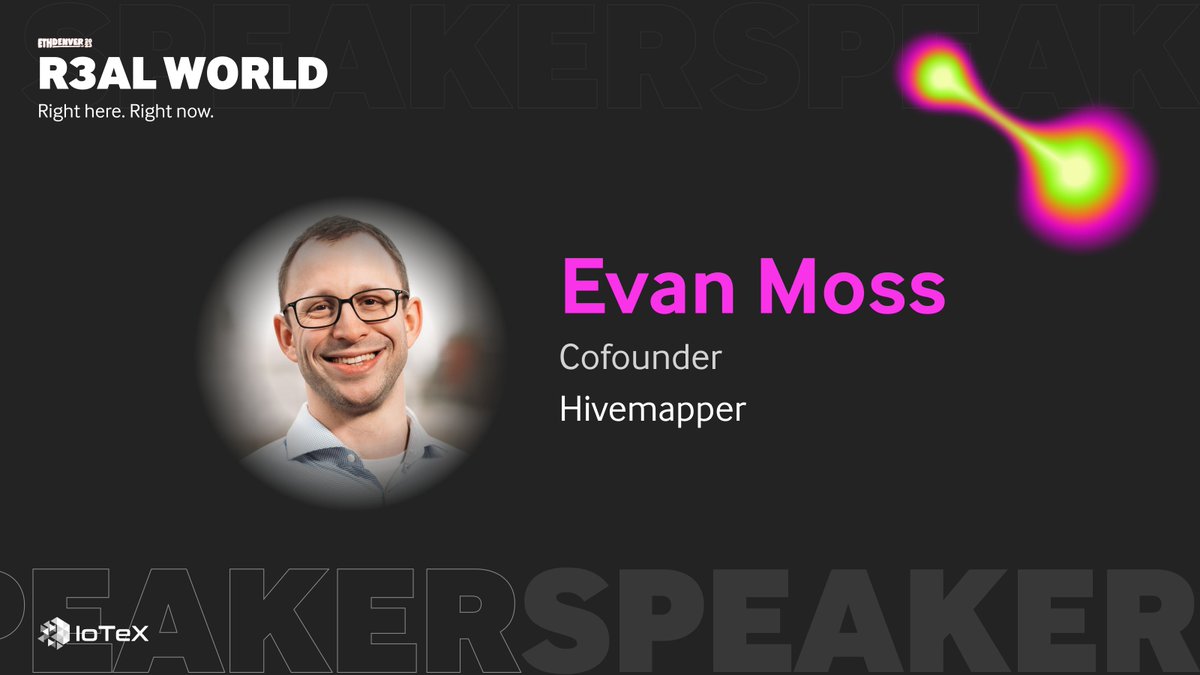 Co-founder of <a href="/Hivemapper/">Hivemapper</a>, <a href="/evaneatcomputer/">evan moss</a>, shows us how to reinvent mapping through user-contributed dashcam data powered by the blockchain. Hear Evan and other industry experts who are pushing the limits of Web3 at #R3alWorld.

Register at bit.ly/3Z2aH7c.

#ETHDenver