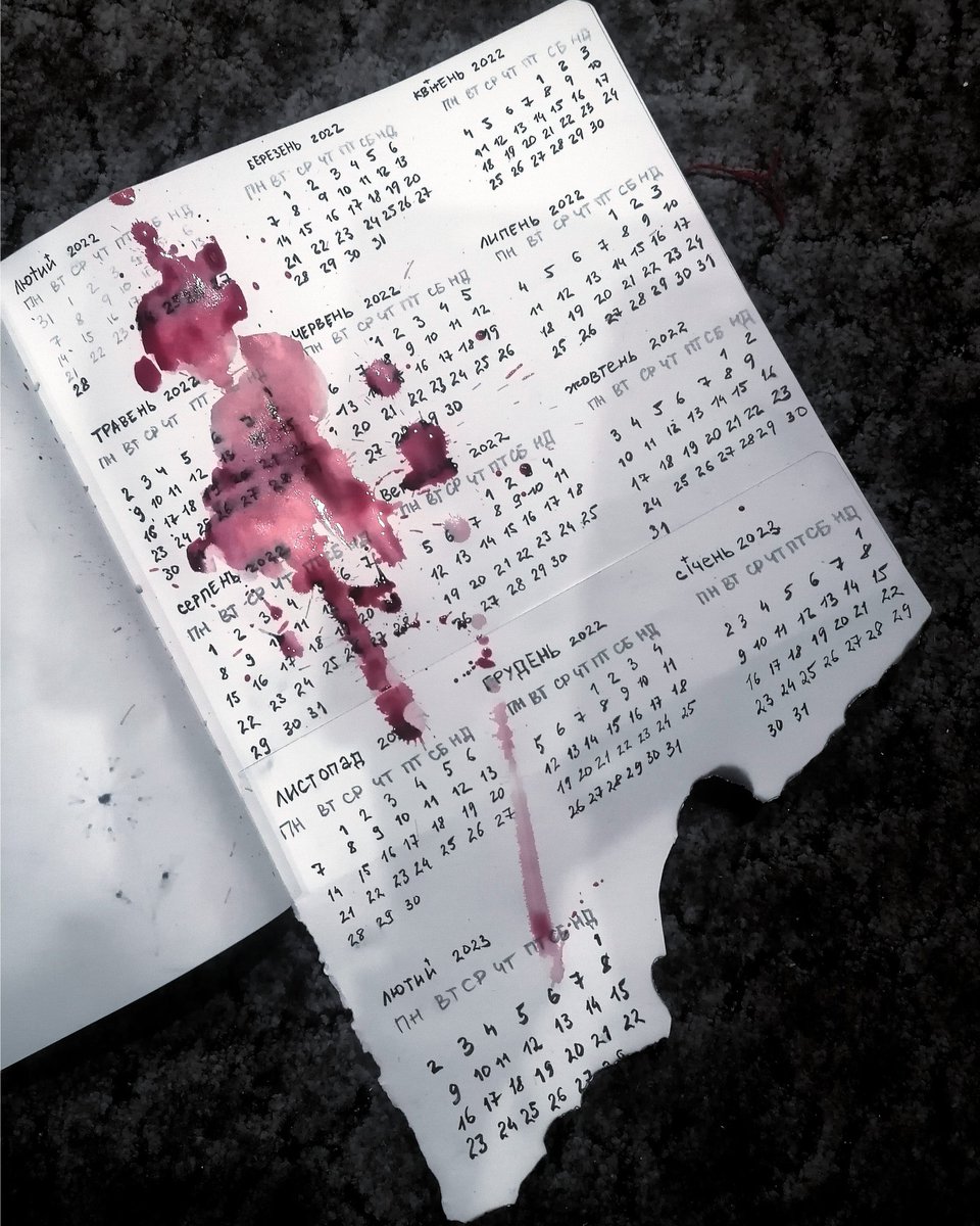 ArfArts's tweet photo. A year of War

#Ukraine #RussiaIsATerroristState #RussianWarCrimes #UkraineWillWin #StandWithUkraine https://t.co/9Mqq8xZf3w