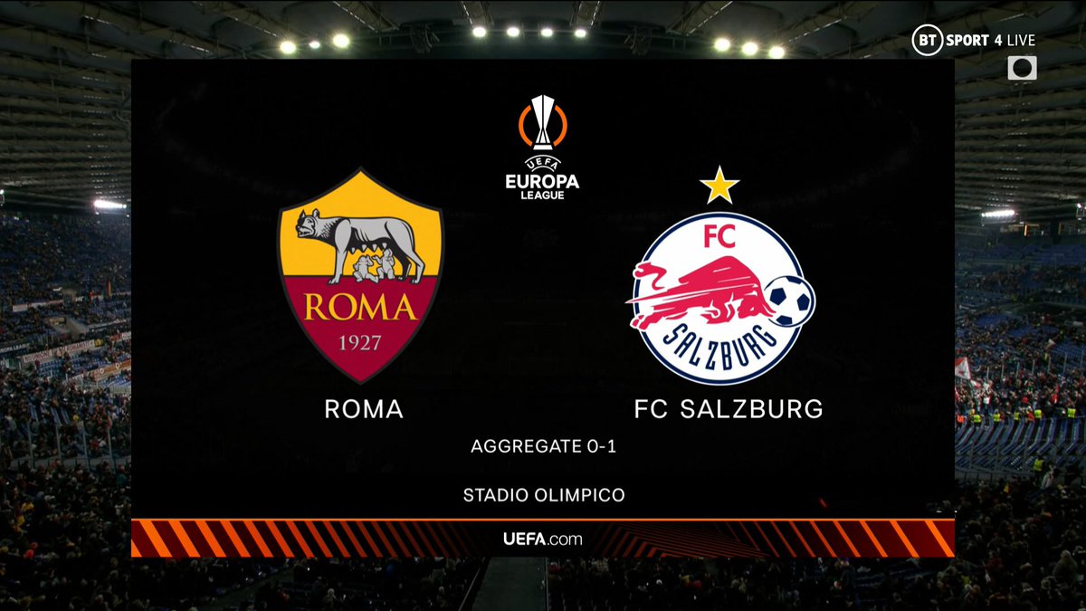 Full match: Roma vs Salzburg