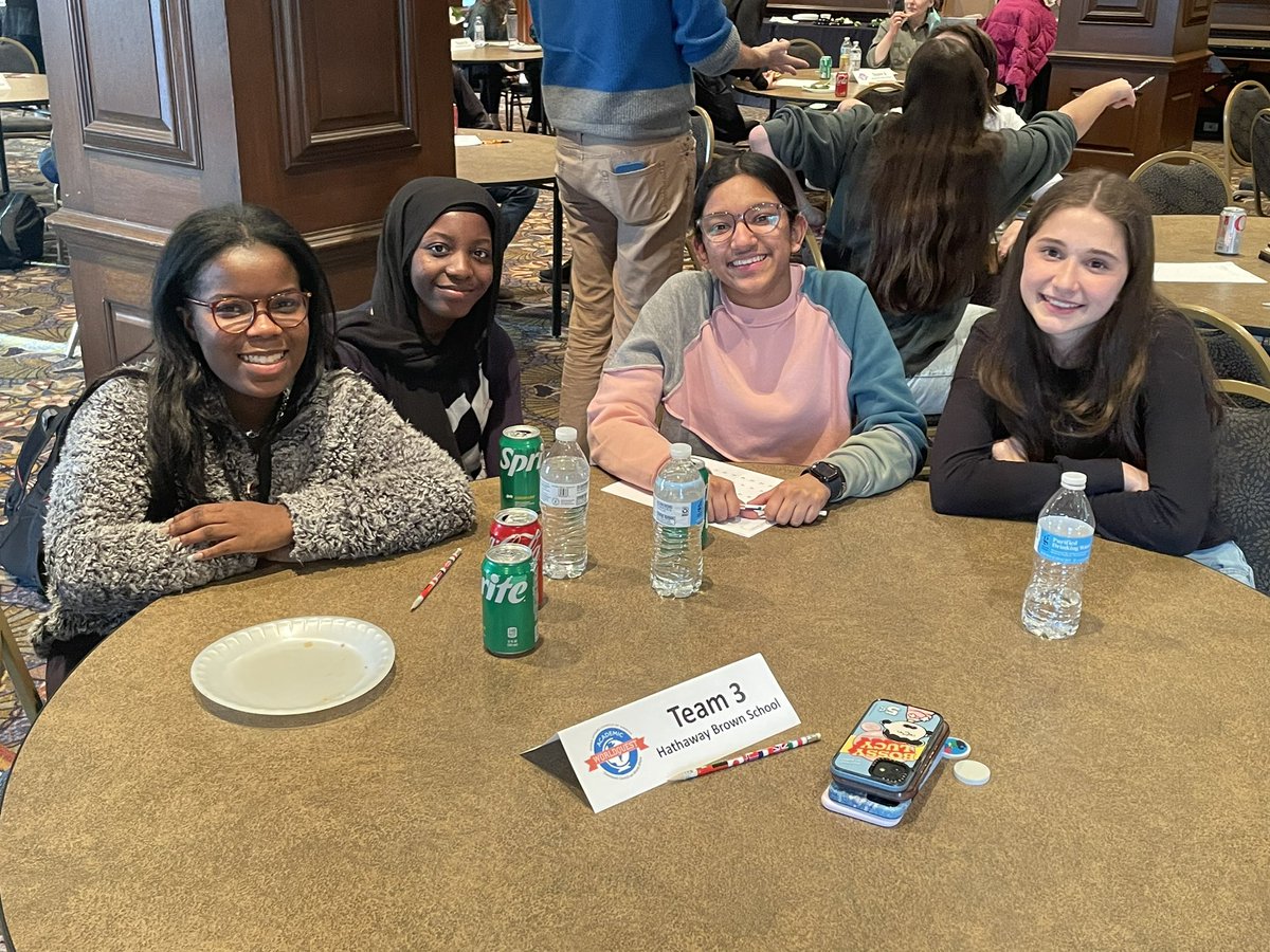 HathawayFGC's tweet photo. @HathawayBrown Global Scholars competing this evening in the @CleWorldAffairs Academic WorldQuest competition! #HBGlobalScholars https://t.co/J65OxXXCdB