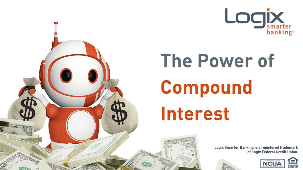 LogixFCU's tweet photo. Albert Einstein famously said that compound interest is the 8th wonder of the world, but its power is difficult to grasp. Fortunately, we have a simple demonstration in the latest #LogixSmartLab blog post! π
https://t.co/Td8dxhXmVk https://t.co/01UF8QFWGD