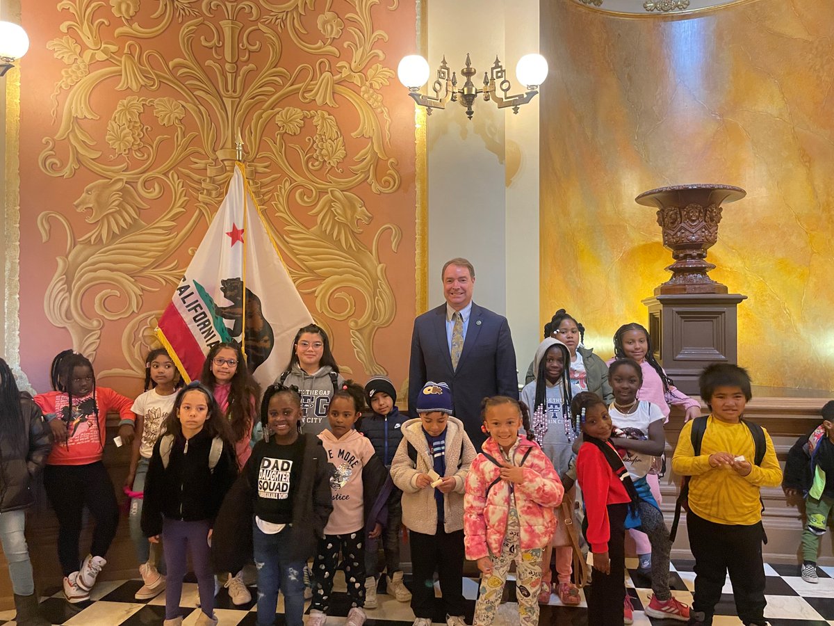 Yesterday, we welcomed @PerformingStars of Marin students to the Capitol, a non-profit organization with the belief that providing involvement in art, music, theater and other enrichment opportunities for children in traditionally disadvantaged communities.