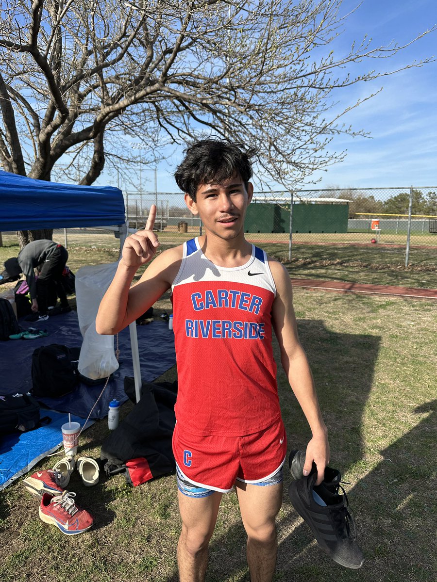 Adrian Mancilla, JV boys 3200m champ at 2023 Bullfrog Relays with a 12:06 

<a href="/CRSideAthletics/">Carter-Riverside Athletics</a> <a href="/CRiversideHS/">Amon Carter-Riverside High School</a> <a href="/CRHS_futbol/">Carter Riverside HS Soccer</a> <a href="/FWISDAthletics/">FWISD Athletics</a> <a href="/Roxanne4FWISD/">Roxanne Martinez</a> 
#hailcarter #eaglesrunfast
