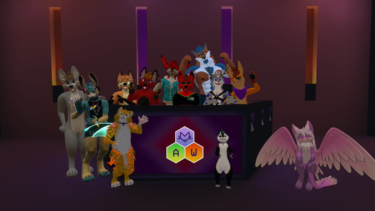 ChevronTheWolf's tweet photo. @xCirrex #vrchat #aviwars #xcirrexmedia #fluffyfurfriends #worms3d #wormsarmageddon 

The Fluffy Fur Friends enjoyed an evening of blowing each other up in xCirrex's newest game, Avi Wars! Remember Worms? You will after you play! Check it out, and lock and load! https://t.co/RJmqJzEbgL