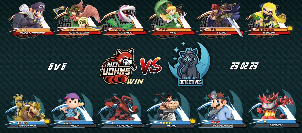 Heute konnten wir ein knappes Crewbattle gegen <a href="/moondetectives/">Moonlight Detectives</a> für uns entscheiden. Ggs!