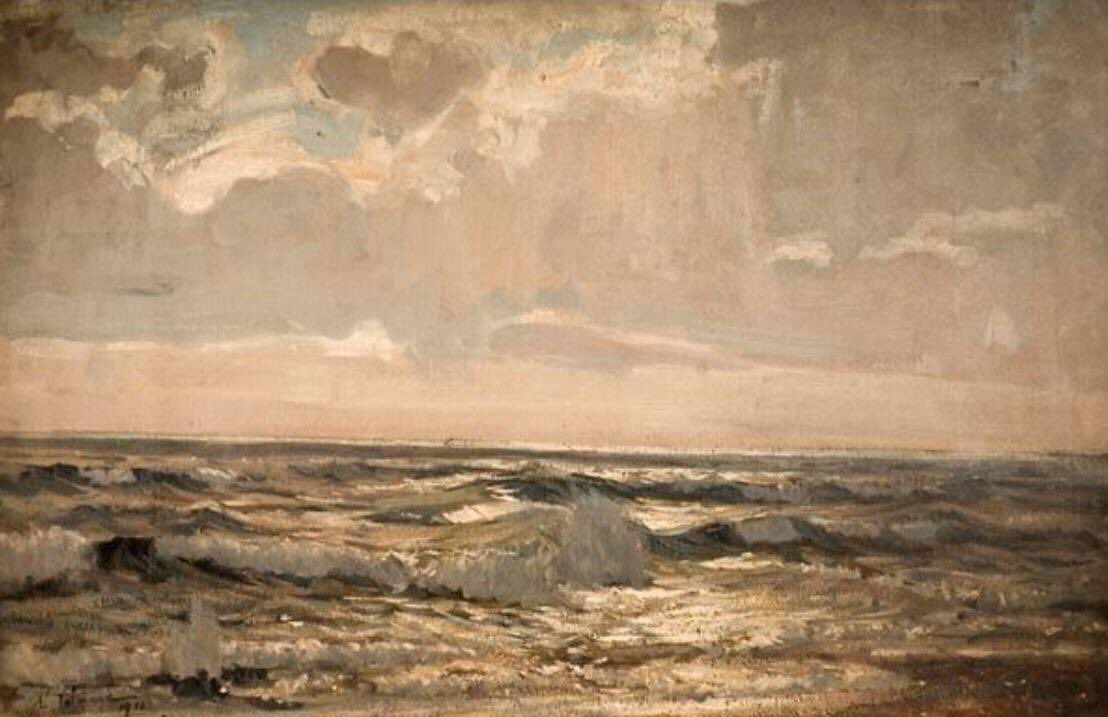 PMAG Friends (@pmagfriends) on Twitter photo Break in the storm (1917) by Algernon Talmage #BornOnThisDay 1871 from the Fine Art Collection <a href="/PotteriesMuseum/">The Potteries Museum & Art Gallery</a>
Talmage ran an art school in St Ives before moving to Chelsea. During WW1 he was an official war artist for Canada on the western front in France
<a href="/PMAGCollections/">Potteries Museum Collections</a> Break in the storm (1917) by Algernon Talmage #BornOnThisDay 1871 from the Fine Art Collection <a href="/PotteriesMuseum/">The Potteries Museum & Art Gallery</a>
Talmage ran an art school in St Ives before moving to Chelsea. During WW1 he was an official war artist for Canada on the western front in France
<a href="/PMAGCollections/">Potteries Museum Collections</a>