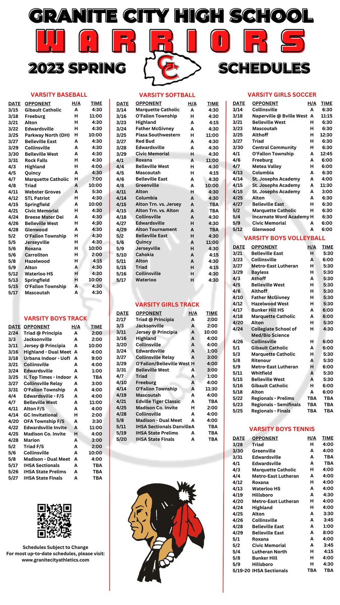 GCHS Warriors tweet media