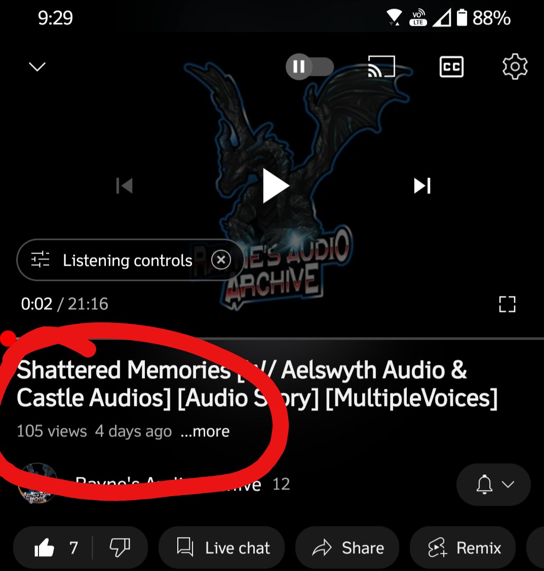 Audio_Archive_'s tweet image. Small achievement; but my video has officially hit triple digits ✨ This is so amazing! 
#100views #VoiceActors #audioroleplay #audiostory