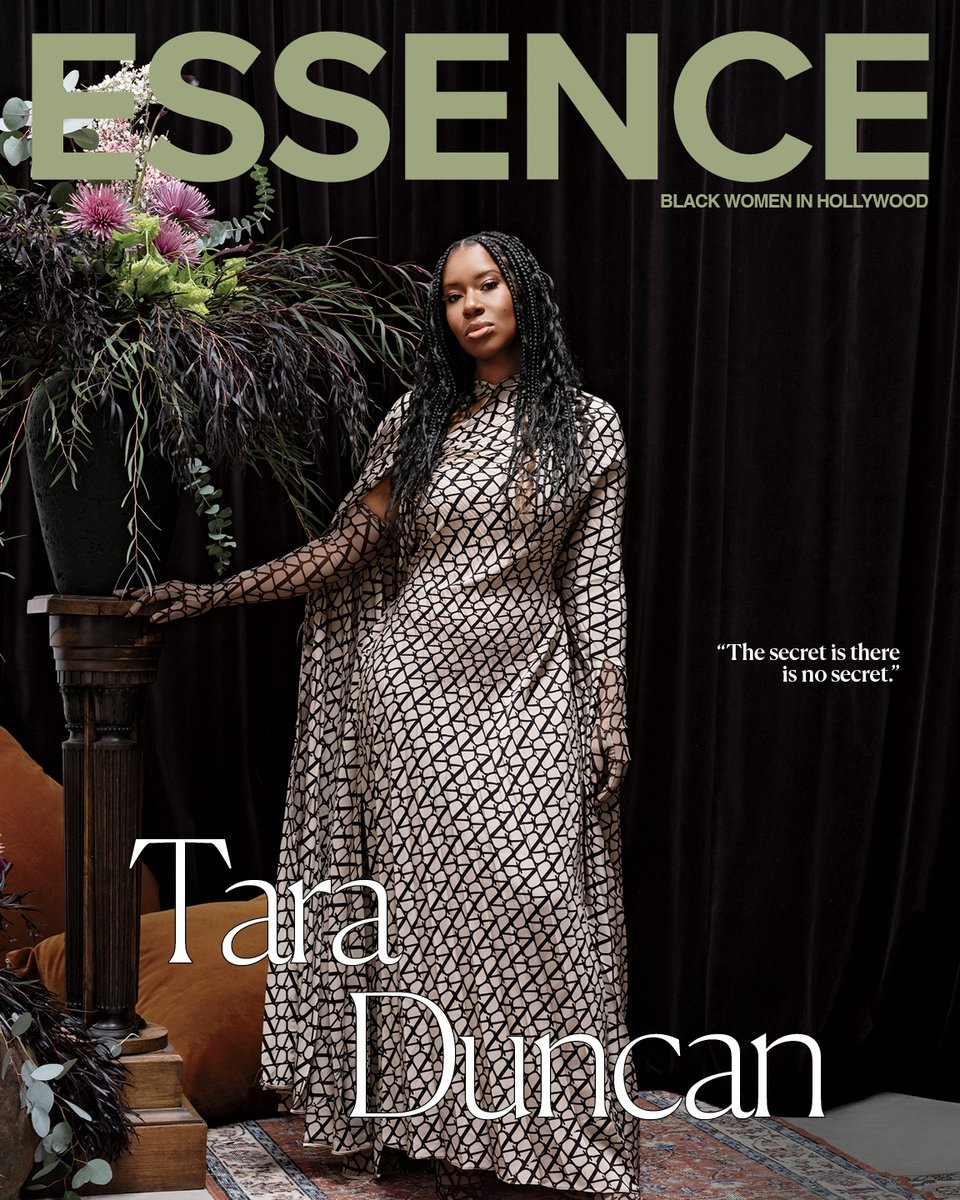 Essence's tweet photo. Tara Duncan is a pioneer in media driving the culture of representation for the future. The TV executive is cultivating writers, directors, and producers behind the scenes so we see that reflected in the roles given in front of the camera. #EssenceBWIH
https://t.co/HE7Pl8Jood https://t.co/B1GPHZ6P36