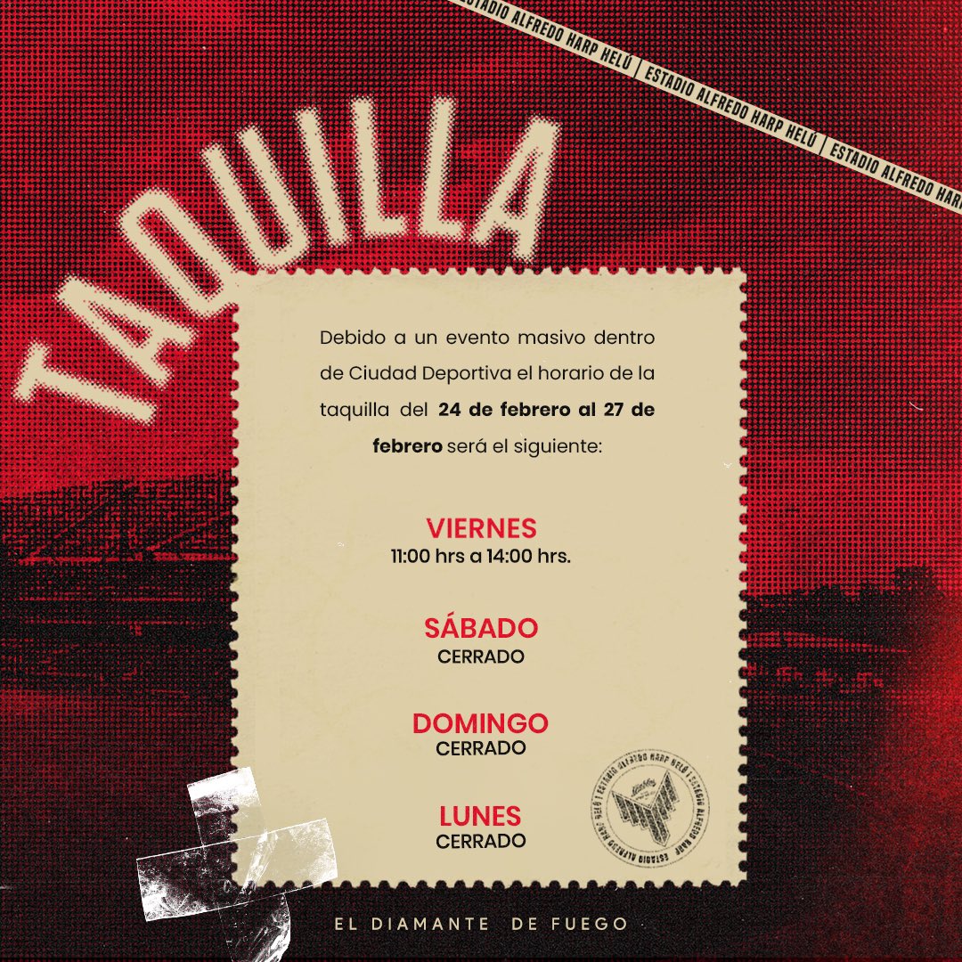 Estadio Alfredo Harp Helú on Twitter "🚨 Este fin de semana nuestros