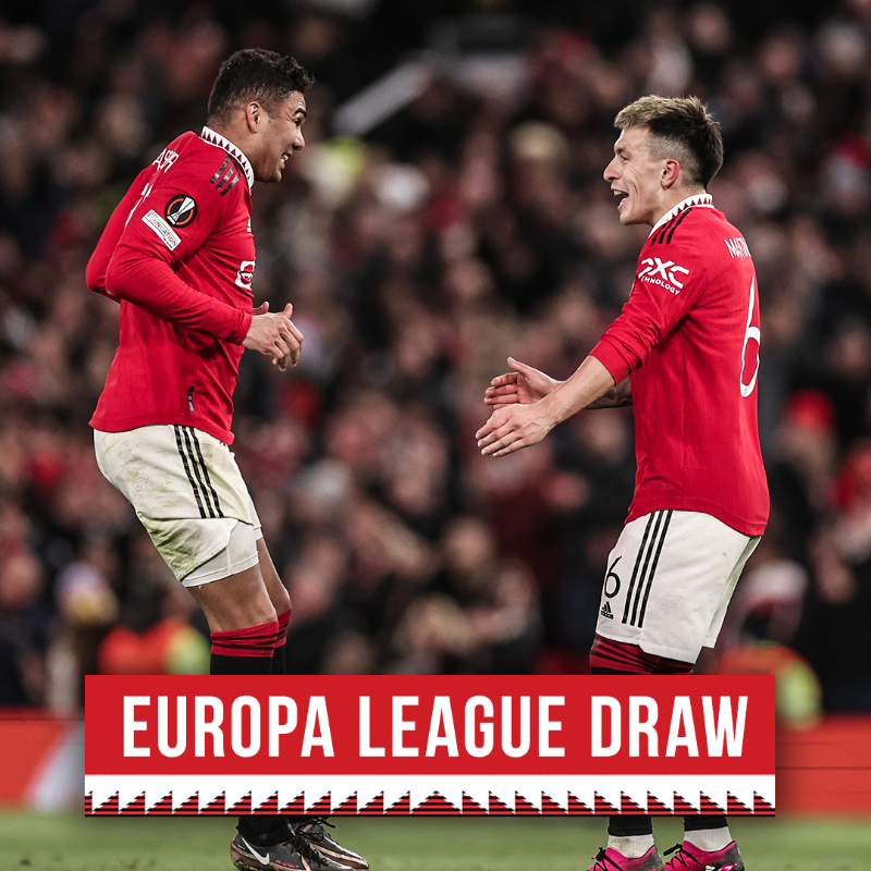 ManUtd's tweet photo. The details for the last-16 draw are in! 🚨

#MUFC || #UEL