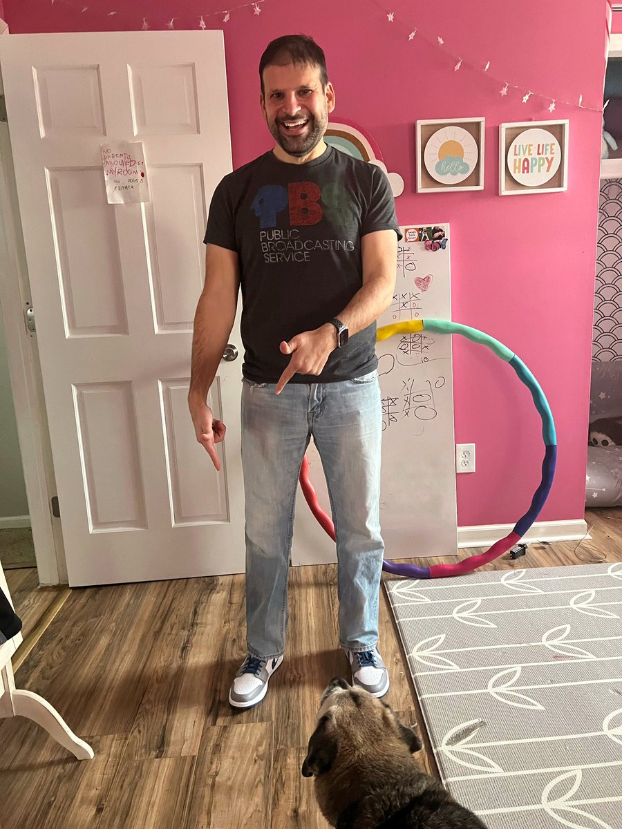 ashriger's tweet photo. Jeff @riger1984 has always wanted a pair of Jordans but never bought them because of the Jordan-Pistons rivalry (kind of silly, right)? Olive &amp; I surprised him with a pair today! Almost 40 years later, he is happy! https://t.co/L2QHKomczN