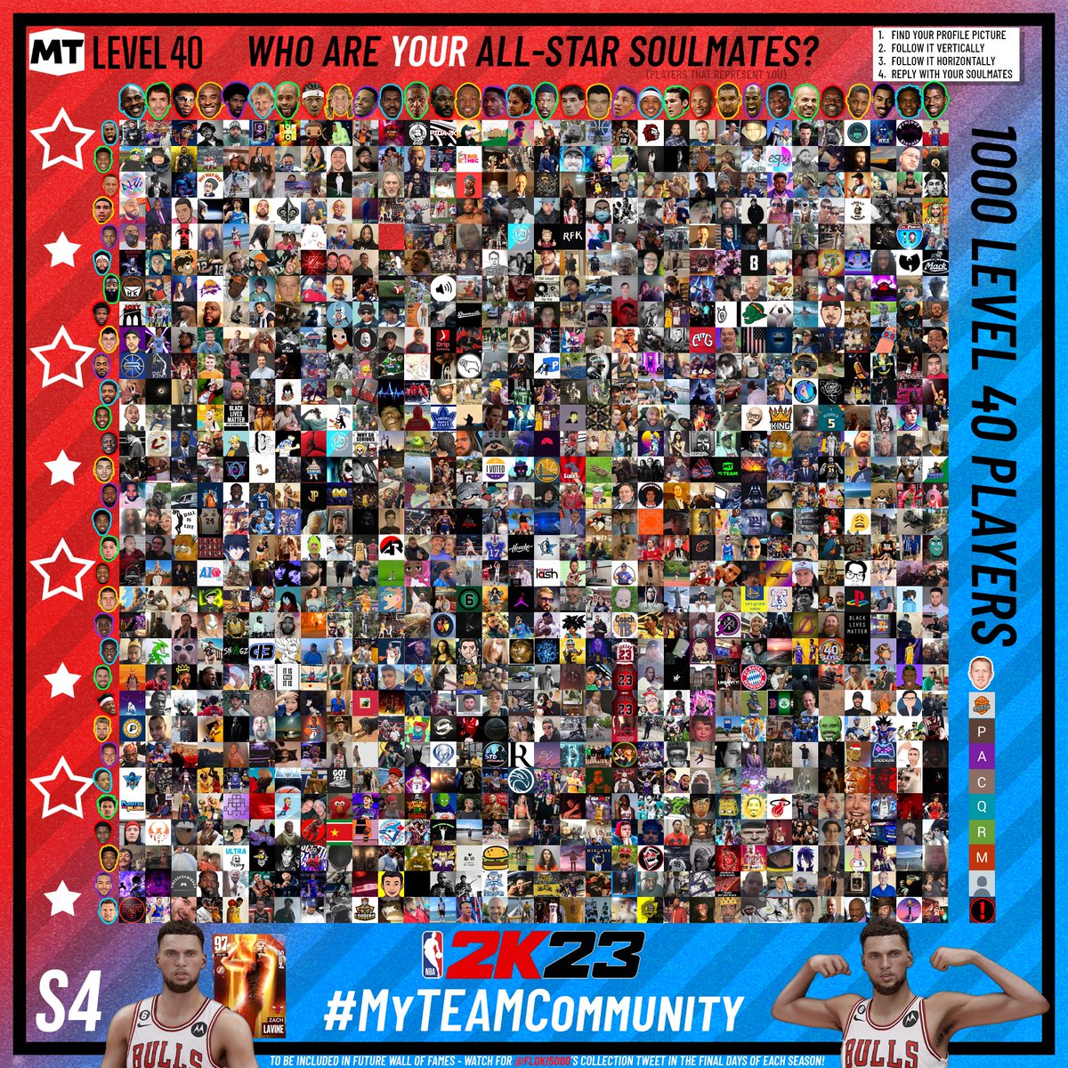Floki5000's tweet image. ⭐ MyTEAM Season 4 Wall of Fame ⭐

Who are 𝗬𝗢𝗨𝗥 All-Star Soulmates? 🤩💬

🔁 RT if you&apos;re on here! ❤️

#MyTEAMCommunity #NBA2K23