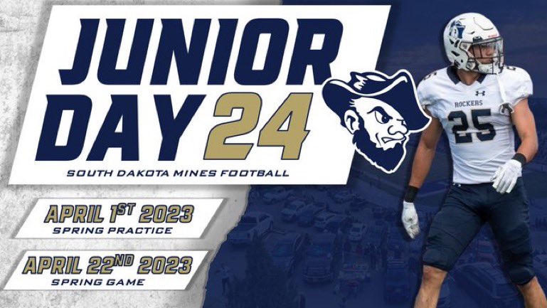Thank you <a href="/Coach_Rose_23/">Austin Rose</a> and <a href="/HardrockerFB/">South Dakota Mines Football</a> for the invite!!