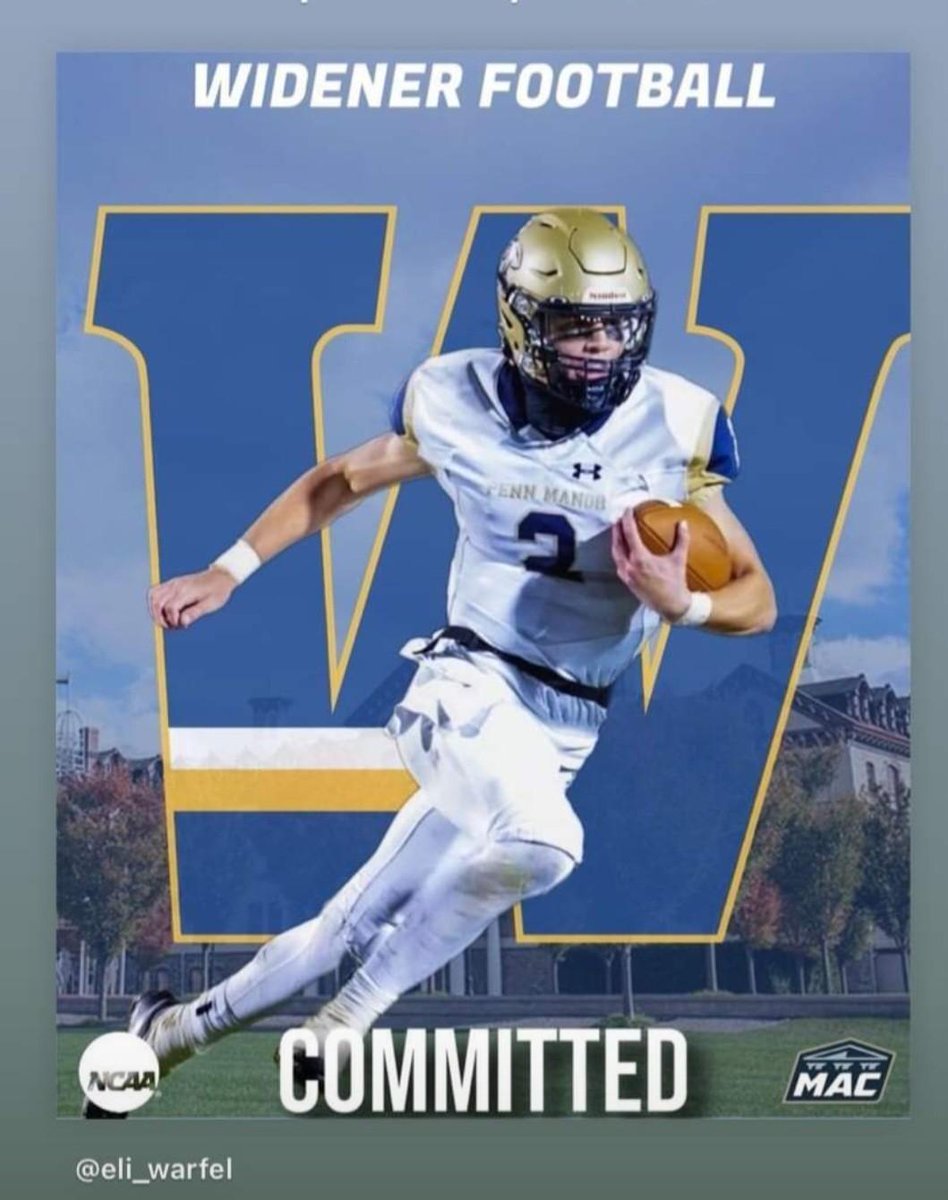 Congrats to Eli Warfel
#pennmanorfball