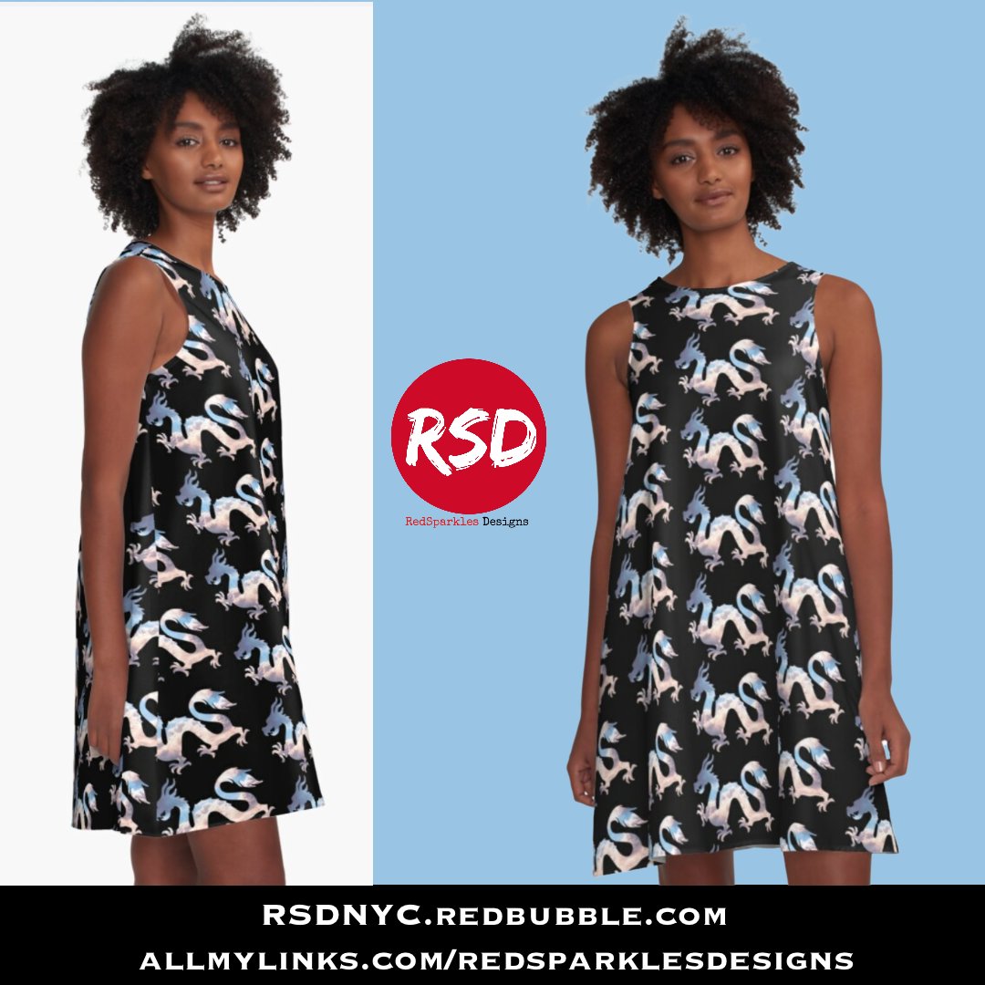 SKY DRAGON A-LINE DRESS redbubble.com/i/dress/Sky-Dr…

#RedBubble #RedBubbleStore #RSD #RedSparklesDesigns #WomanOwnedBusiness #ShopSmallBusiness #Gifts #GiftIdeas #OOTD #Fashion #Dresses #Dragons #ALineDress