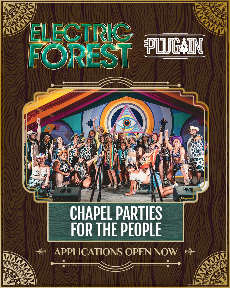 Electric Forest ⚡🌲 on Twitter "Plug In & Do More with additional Plug
