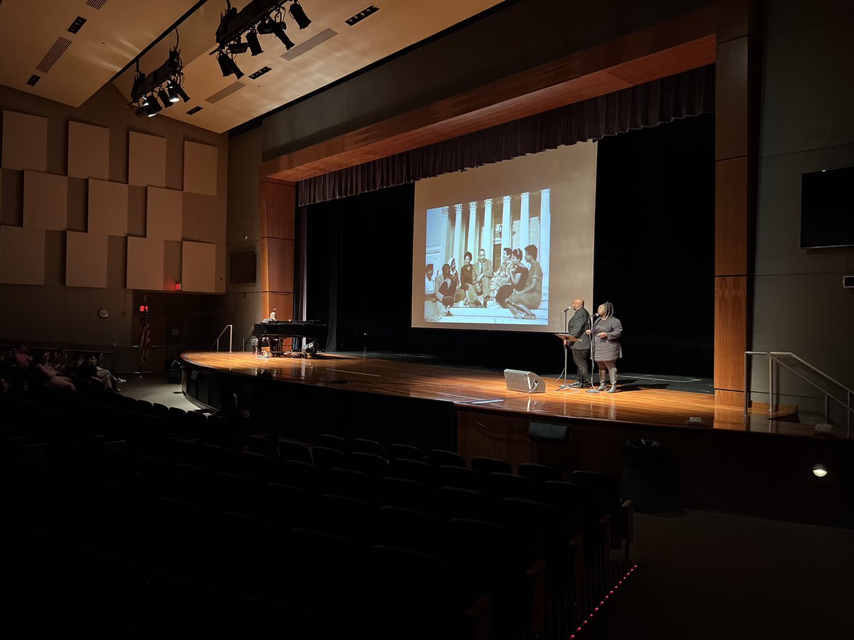 HigginsKevinG's tweet photo. MTHS #blackhistorymonth2023 Assembly today highlighting Young Leaders of the Civil Rights Movement. Pictures with our African-American Club #monroetwp @MonroeTwpHS @MonroeTownHS @monroe https://t.co/y9t2yAL1Vz