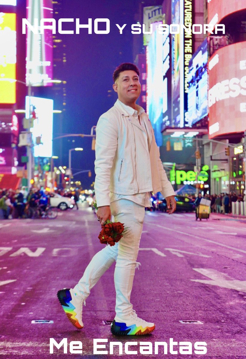 NachoReyMusic's tweet photo. Viernes 24 Febrero - 6pm - Estreno - Video Oficial - Me Encantas - NACHO Y SU SONORA. 

https://t.co/uJjx3tkDaI https://t.co/80oHBONnfI