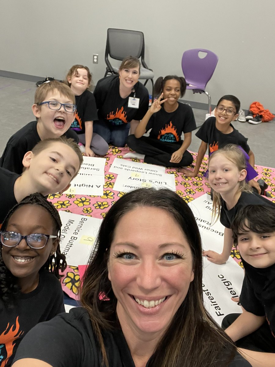 The Fox Fire Readers are ready for the NTB Preliminaries!! Let’s go Fox!! <a href="/FoxKISD/">Fox Elementary</a> <a href="/KleinISD/">Klein ISD</a>  <a href="/kitacombs/">Lakita Combs</a> <a href="/FoxLibraryKISD/">Fox Library</a> 🔥🦊💜🧡