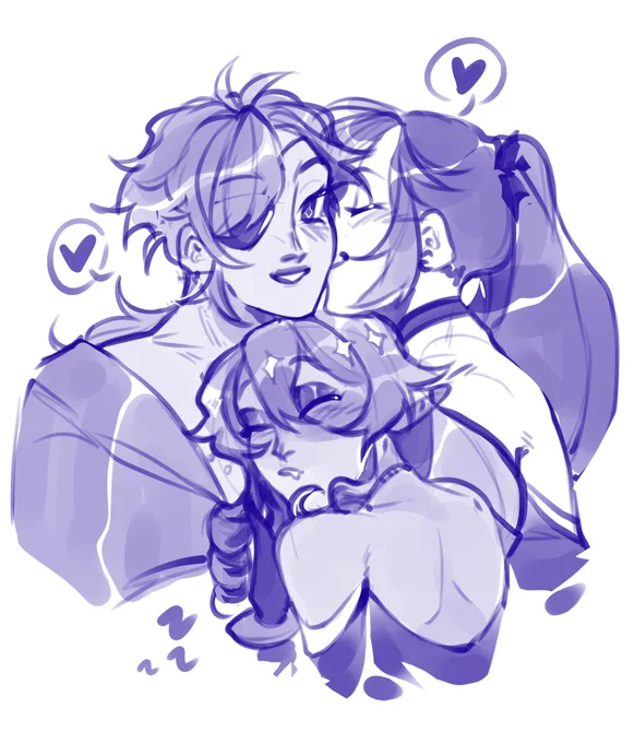 polyam for the last of these sketches 