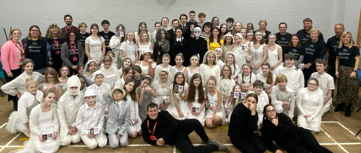 HolyroodDrama's tweet photo. That's a wrap! Team Addams you utterly smashed it. X https://t.co/PnyWkLtQmU