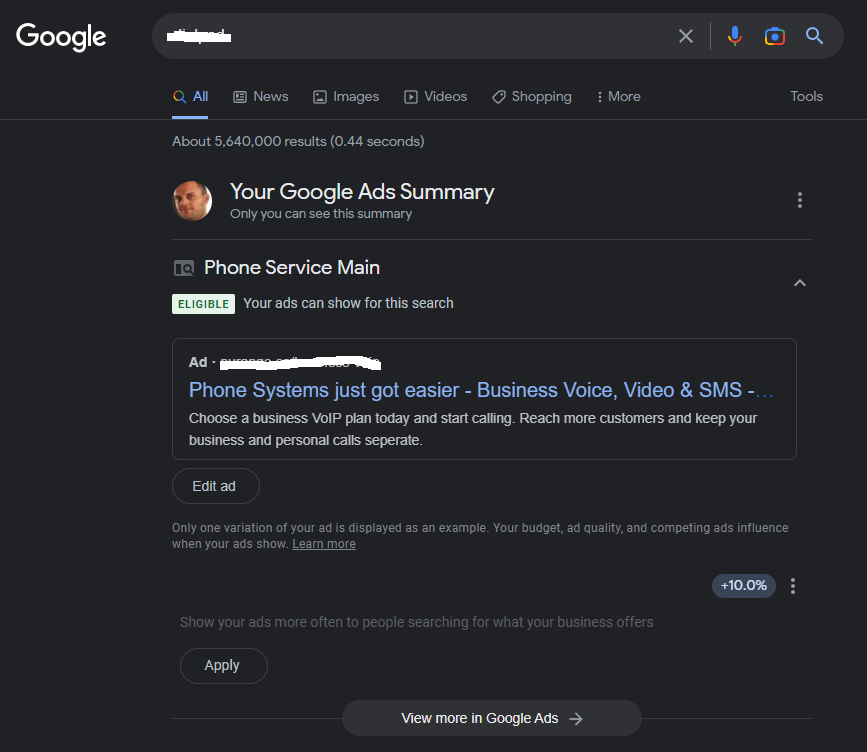 Did you know that if you're signed into #googleads you can do kw research directly on search for insights? I did not...☺️
#marketing