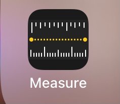 This is the peak boredom app. If you open this guy up and start checking distances between random objects around you it is time to put your phone down.