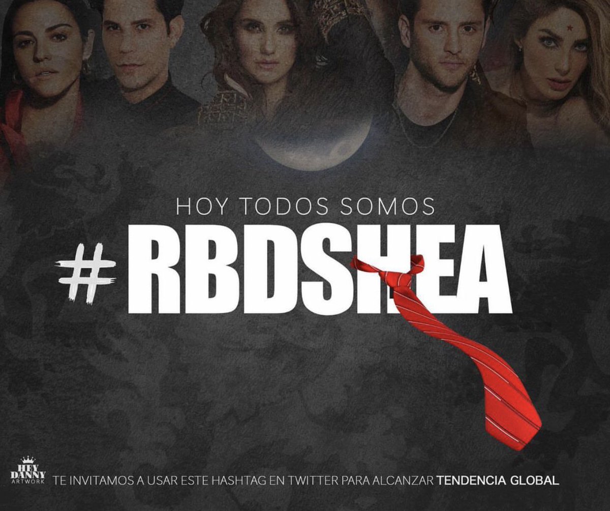 RBDWAOficial's tweet photo. Rebeldes! ❤️: hoy todos nos reunimos en twitter a las 21hs para festejar el estreno de SHEA junto a la voz de Dulce María.. vamos a hacer tendencia el hashtag de la imagen.. los esperamos a todos 🇦🇷 
#SoyRebelde https://t.co/OY8A6gu7sc