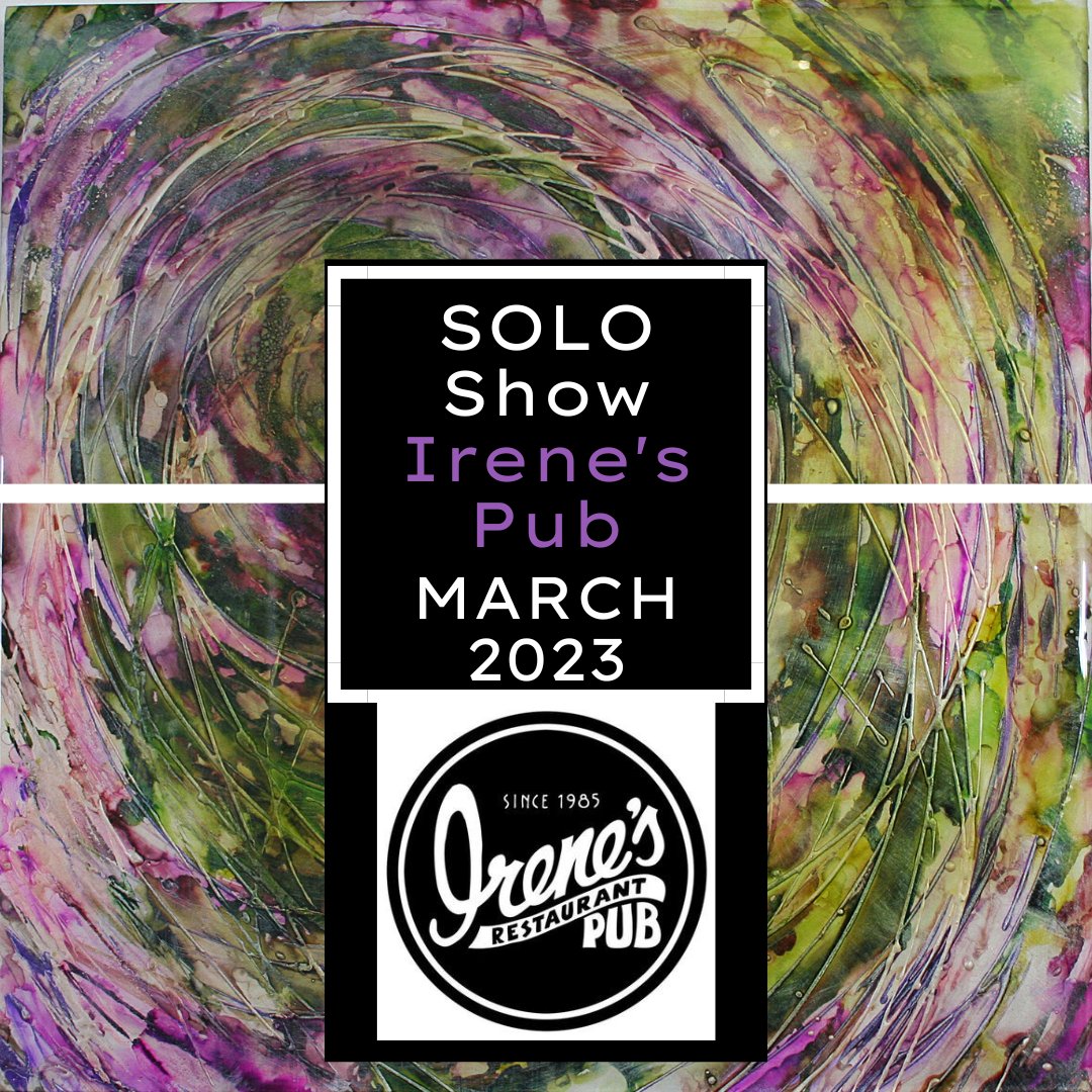 Just confirmed a solo show for the month of march <a href="/irenespub/">Irene's Pub</a> - be sure to stop in to check it out and support this iconic Glebian music venue! 

#Ottawapub #GlebeOntario #paminottawaart #ottawaartshow #OttawaEats #Ottawamusic #OttawaliveMusic