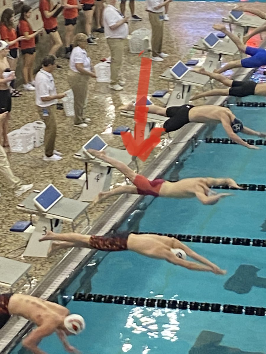 Nathan Reigle makes history as the first Geneva swimmer to compete at the OHSAA state meet!