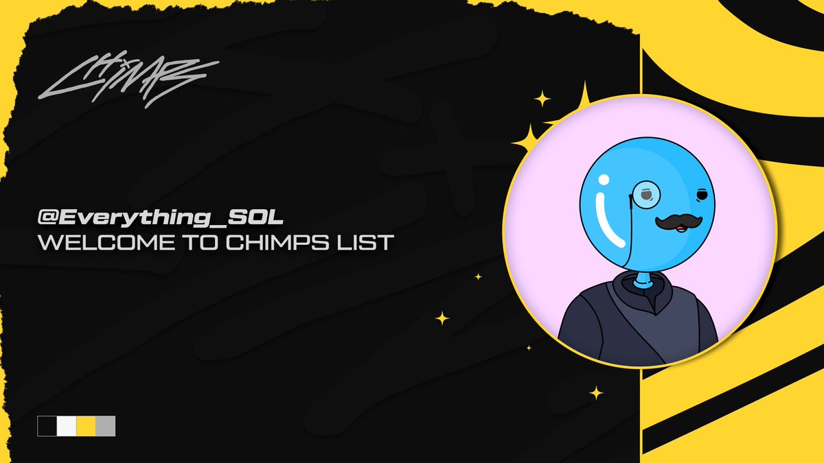 Vombatus_avax's tweet photo. Congratulations @Everything_SOL 🎉

You've been accepted to the Chimps List 🍌 https://t.co/62EZARUZPM