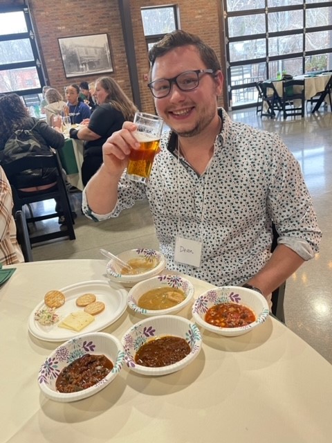 TravelVeroRN's tweet photo. Happy #nationalchiliday from all of us at VERO RN. Our team surely represented themselves well at our annual Chili Cook-off

Post a picture of your prize-winning chili and our "expert judges" will reward the best picture with a care package of our hometown #cincinnatichili https://t.co/tFdtAy7gfk