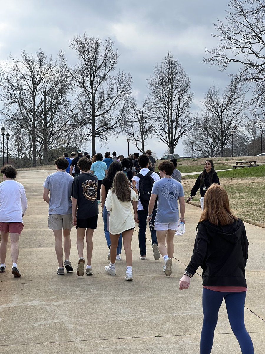 Today we toured USC Upstate and Spartanburg Methodist College. Two really nice campuses with great opportunities for future students! We got our steps in today! #future #collegetours #alltired