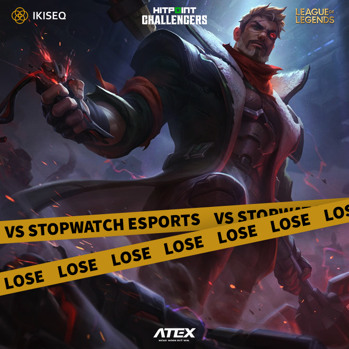 Tento týden se nám vůbec nepodařil a nedokázali jsme se dostat na vítěznou vlnu. Prohráváme proti <a href="/STOPWATCHeSport/">STOPWATCH eSports</a>  a jdeme na celkové skóre 4:4. Příští týden nás čeká super week a rovnou 5 zápasů. Teď je na nás se pořádně připravit a dotáhnout sezónu do úspěšného konce.