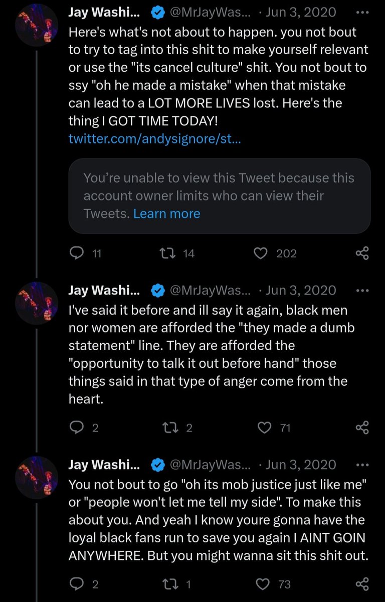 Bombastic Bore on Twitter "Jay Washington is one of the few people