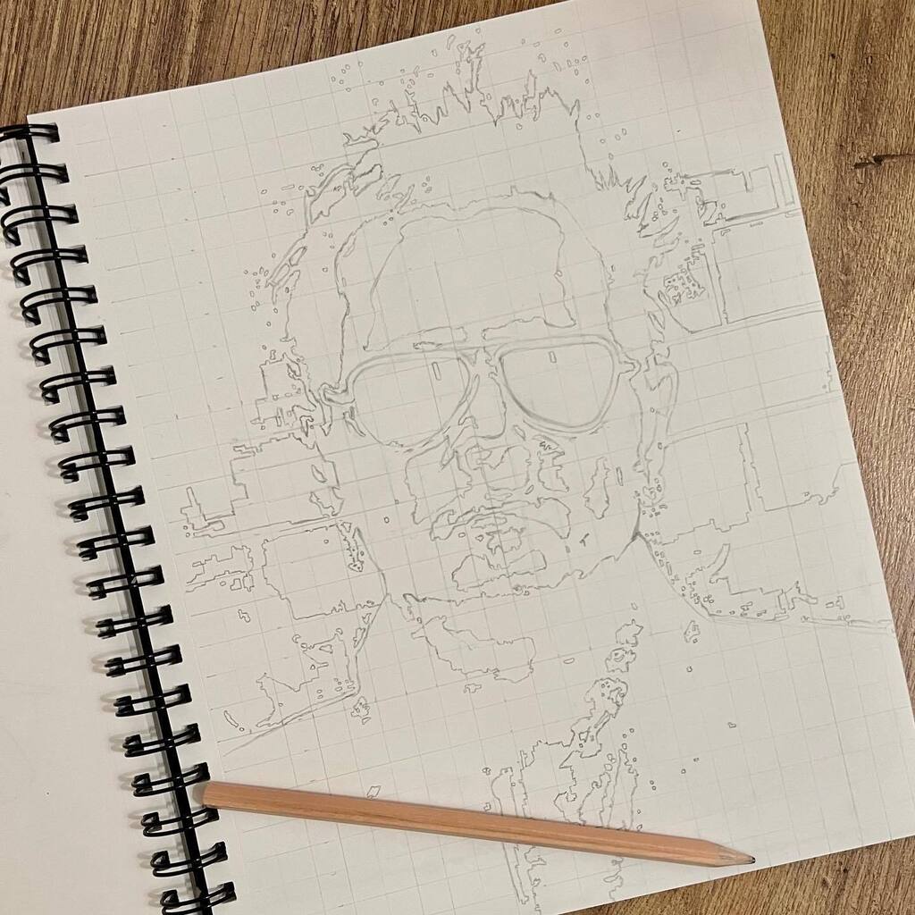 metal_fortress's tweet photo. Outline nearly done.
.
.
#JohnnyDepp #drawing #draw #pendrawing #JohnnyDeppart #JohnnyDeppdrawing #blackandwhite #blackandwhitedrawing #inkdrawing #pencil #sketch #sketchbook #art #artistsofinstagram #artwork #artsgram #artist #artinprogress #instaart #p… https://t.co/fqk4ibezNf https://t.co/U8gXDZRVve