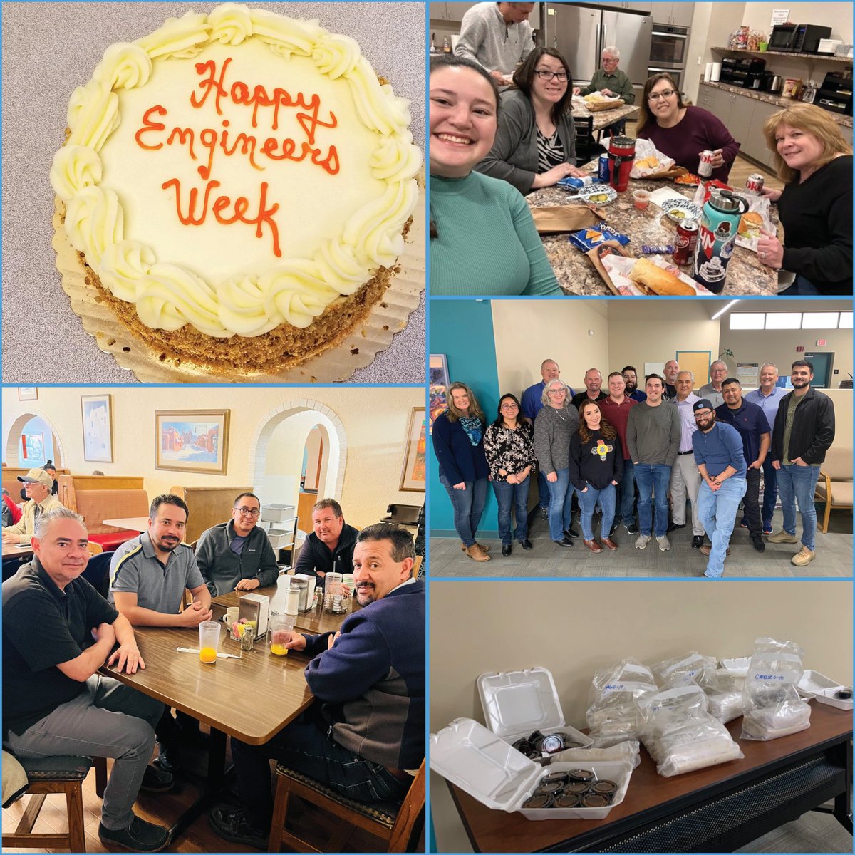 SouderMiller's tweet photo. As a part of the Engineers Week celebration, several of our offices hosted luncheons or breakfasts to show our appreciation for our outstanding engineers! We appreciate all of their hard work and dedication to their craft!

#EWeek2023 #ThankYou #CreatingtheFuture https://t.co/rnoxe8mRxT