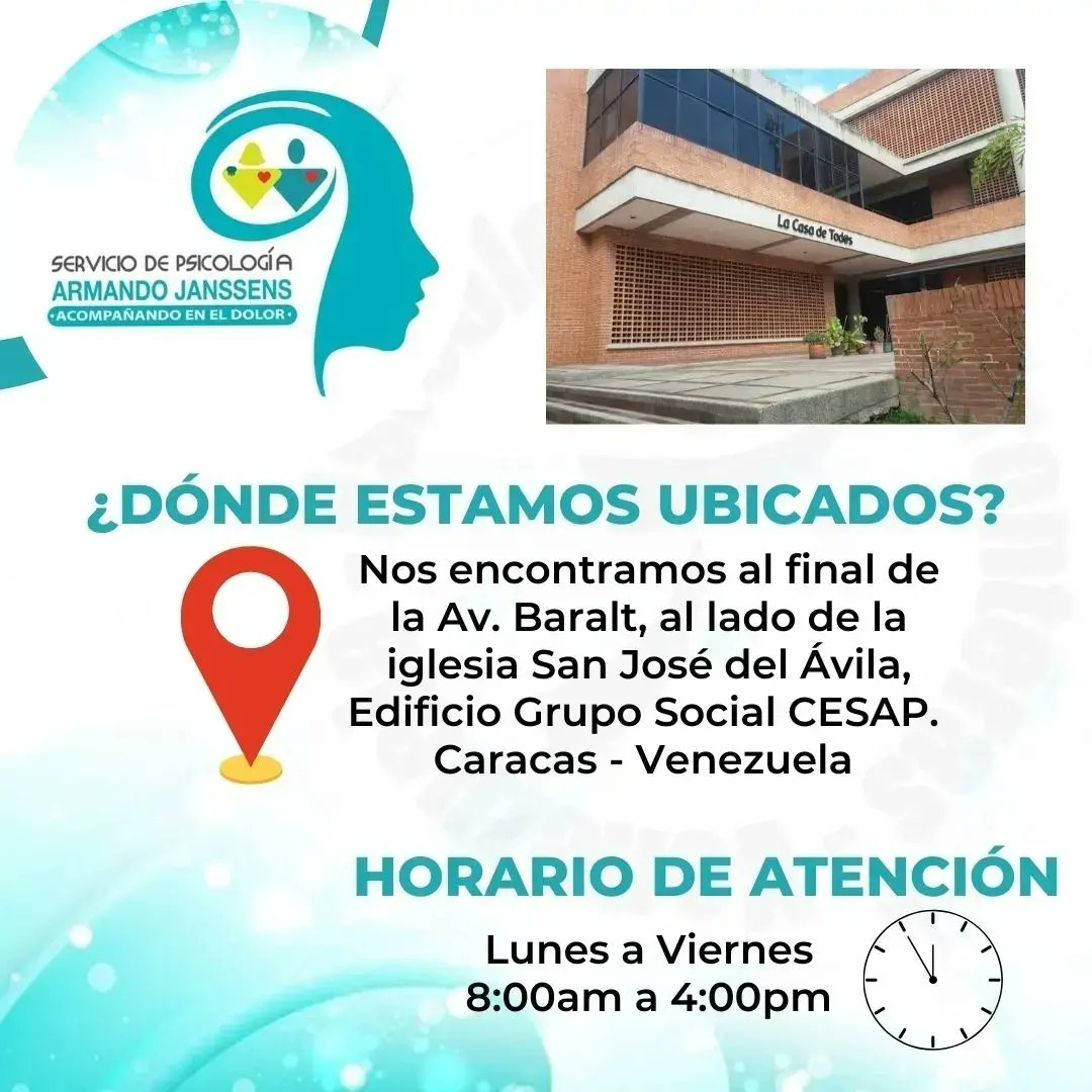 🔵 ATENCIÓN 🔵
Lea con detenimiento la información que le proporcionamos en esta publicación.

Contáctenos:
📱Lunes: 0412-9270235
📱Jueves: 0412-7225080

#atencionpsicologica #serviciopsicológico #parati  #bajocosto #saludmental #salud #mente #Psicología #psicologoencaracas