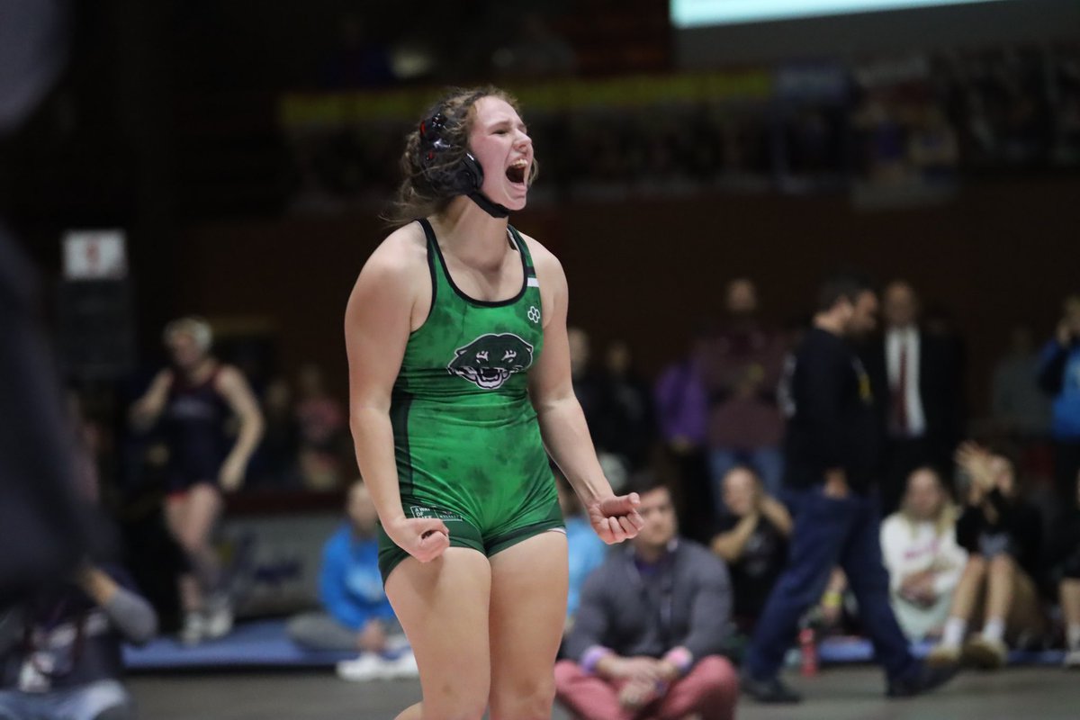 MulvaneSports's tweet photo. 🤼‍♀️ STATE CHAMPION!! Kammie Schanz battled through a leg injury and into overtime, scoring 2 points right before the buzzer for the win! Much more to come!! 💪💪👑 @KammieSchanz @263wrestling https://t.co/Zag1tGq9fl