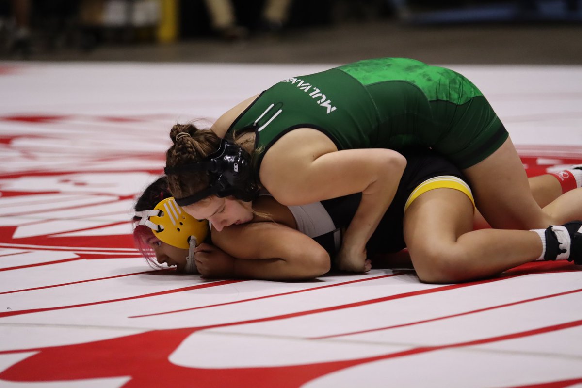 MulvaneSports's tweet photo. 🤼‍♀️ STATE CHAMPION!! Kammie Schanz battled through a leg injury and into overtime, scoring 2 points right before the buzzer for the win! Much more to come!! 💪💪👑 @KammieSchanz @263wrestling https://t.co/Zag1tGq9fl