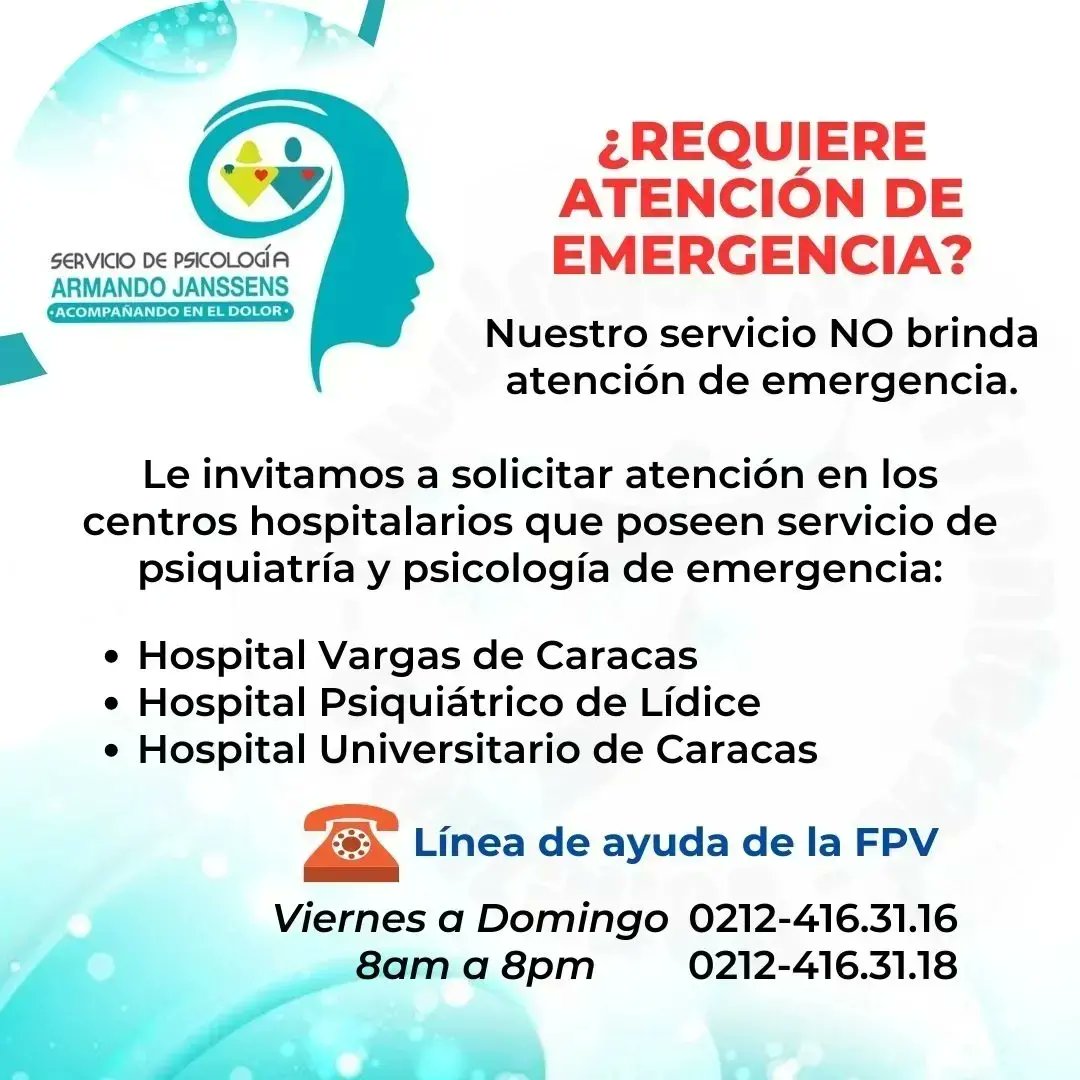 spaj_ve's tweet photo. 🔵 ATENCIÓN 🔵
Lea con detenimiento la información que le proporcionamos en esta publicación.

Contáctenos:
📱Lunes: 0412-9270235
📱Jueves: 0412-7225080

#atencionpsicologica #serviciopsicológico #parati  #bajocosto #saludmental #salud #mente #Psicología #psicologoencaracas https://t.co/DOz32A1Fxm