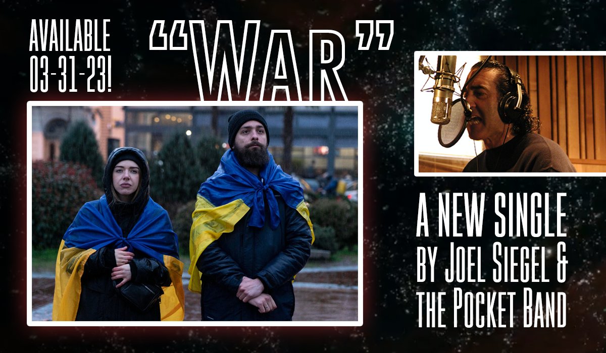 joelrockroll's tweet photo. Stay tuned for "War" 🎸
Available 03/31/23 wherever you get music! 

More from Joel Siegel &amp; the Pocket Band at https://t.co/p7SF1Msryr

#rocknroll #rockmusic #newmusic #war https://t.co/SYu15G8nkk