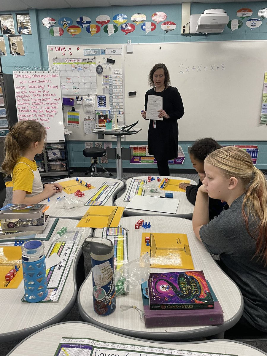 MissHkoehler's tweet photo. So much fun today with hands on equations! Huge thanks to the best assistant principal for modeling this lesson with us! https://t.co/PuRuwtCXOh