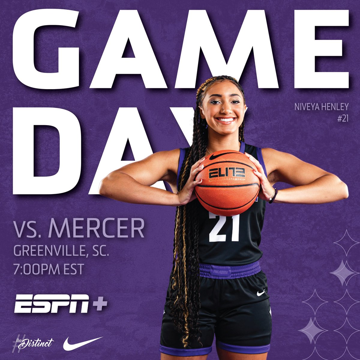 JackieCarson22's tweet image. Another GAME DAY in Timmons Arena!! Only 2 more times to see your Dins before the SoCon Tourney in Asheville!! See you there! 💜 #GoDins #BeDISTINCT
