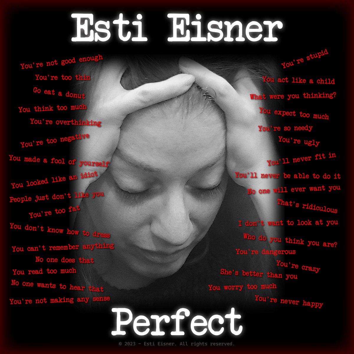 Here's the song jacket I just created for New York City pop artist Esti Eisner's new single, "Perfect". 🤘

#ColoradoGraphicDesign #NewYorkCityArtist #NewSingle #NewSong #NewSongs #SongRelease #SongArt #PopSinger #PopMusic #NYCMusic #AlbumArtwork #NewMusic