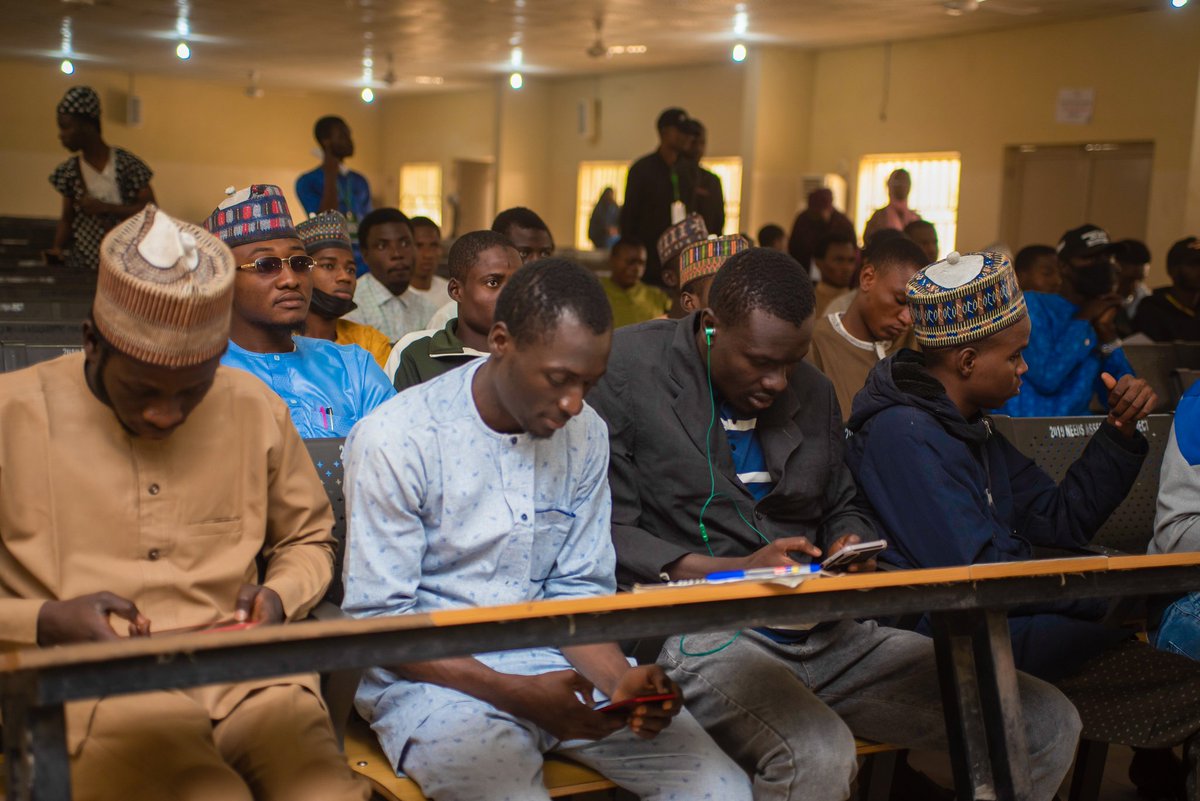 3eexauwal's tweet photo. At the Electioneering awareness summit with the theme; Setting Nigeria on the path of greater prosperity; Voting to sustain democracy in 2023, organized by the National Association of University Students (NAUS) in collaboration with the Students' Union Government (SUG-BUK CTC) https://t.co/nRK0wUj0qn