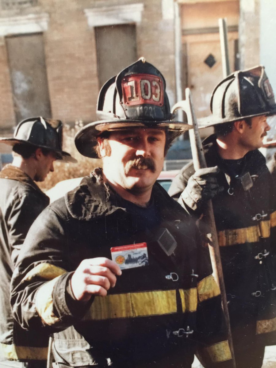 EricReygers's tweet photo. Ladder 103 - P.O.S.A. - The man, the myth, the legend, Billy Quick (RIP). Photo: Jeffrey Pinkett https://t.co/2HEgkWbSp0