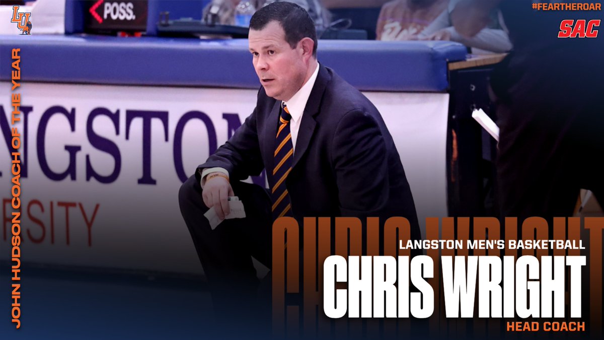 Congratulations to #LUMBB's Head Coach Chris Wright! 

🦁 John Hudson Coach of the Year

👉📰 : bit.ly/3Zid8m9

#goLions #FeartheRoar