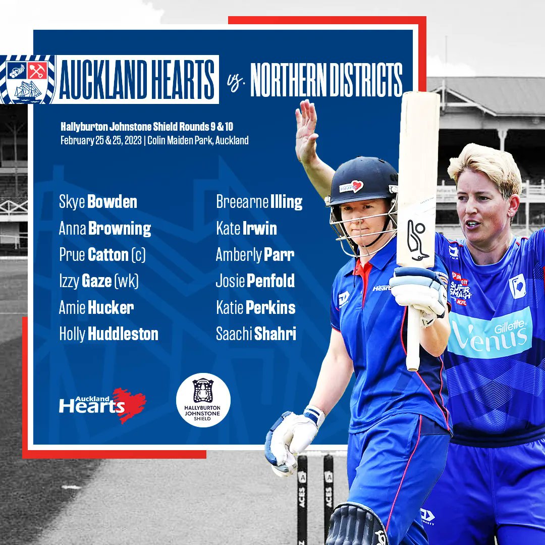 It's a farewell kinda weekend as we say goodbye to the HEARTS 2022/23 regular season and also to two absolute legends of the game.

See <a href="/KT_Perky/">Katie Perkins</a> and <a href="/hollyhudd46/">Holly Huddleston</a> in action one last time in Auckland.

First ball at 10:30am. Follow live scoring through scoring.n…